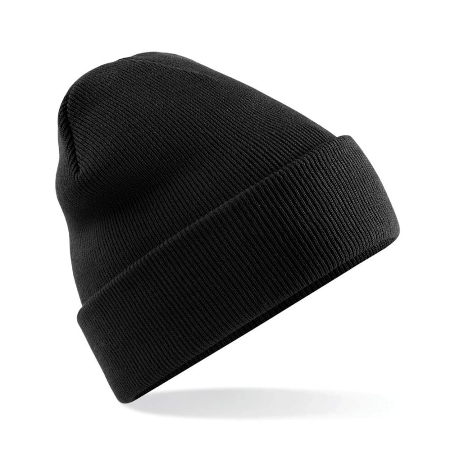 Black beanie hat