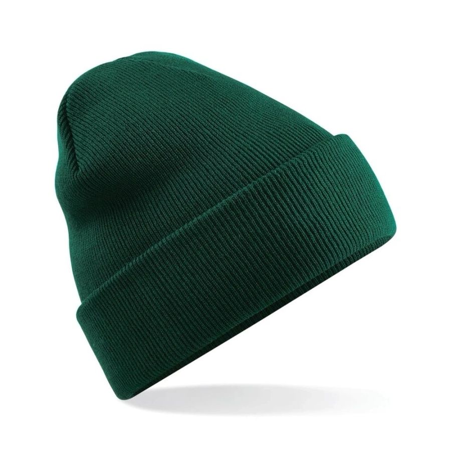 Bottle Green beanie hat