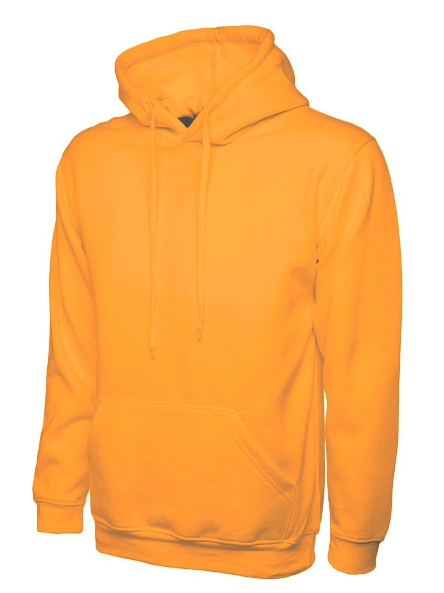 Orange hoodie