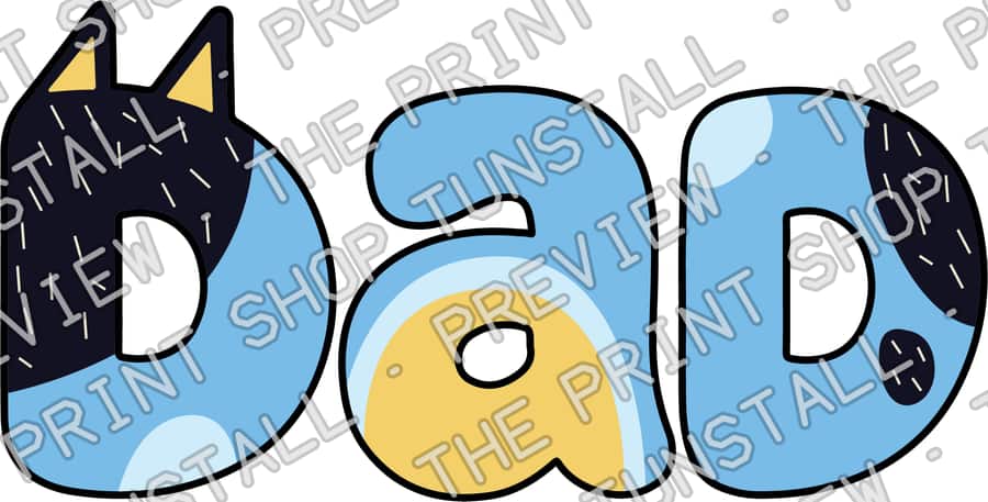 Preview of DAD BLUEY