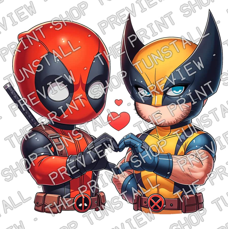 Preview of Deadpool Wolverine PNG, Deadpool And Wolverine Movie PNG