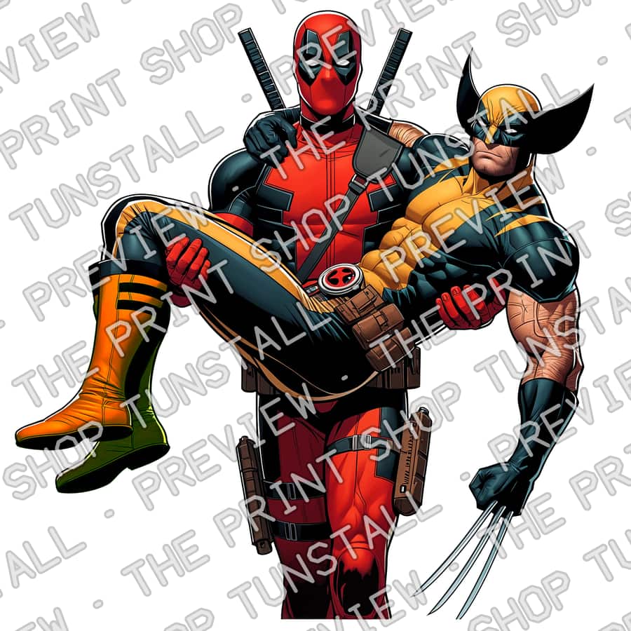 Preview of Deadpool And Wolverine Movie PNG, Deadpool PNG, Wolverine PNG