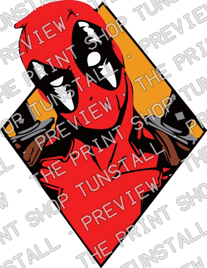 Preview of Deadpool PNG SVG, Superhero Marvel SVG PNG, Deadpool And Wolverine SVG PNG